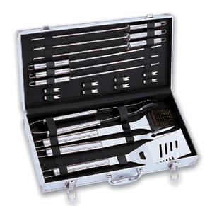 อุปกรณ์ <span class=keywords><strong>BBQ</strong></span> ปฏักถ่านพกพากลางแจ้ง,ชุดบาร์บีคิวสแตนเลสอุปกรณ์ <span class=keywords><strong>BBQ</strong></span> - Product Image 3