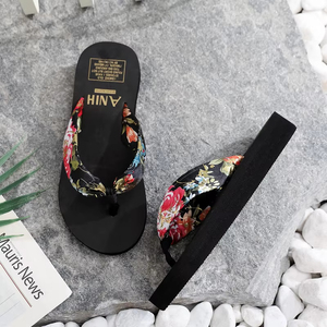Women Bohemian Satin Ribbon EVA <b>Slippers</b> Summer 2026 Simple Casual Beach <b>Flip</b> <b>Flops</b> Chaussure Femme Sandals - Product Image 3