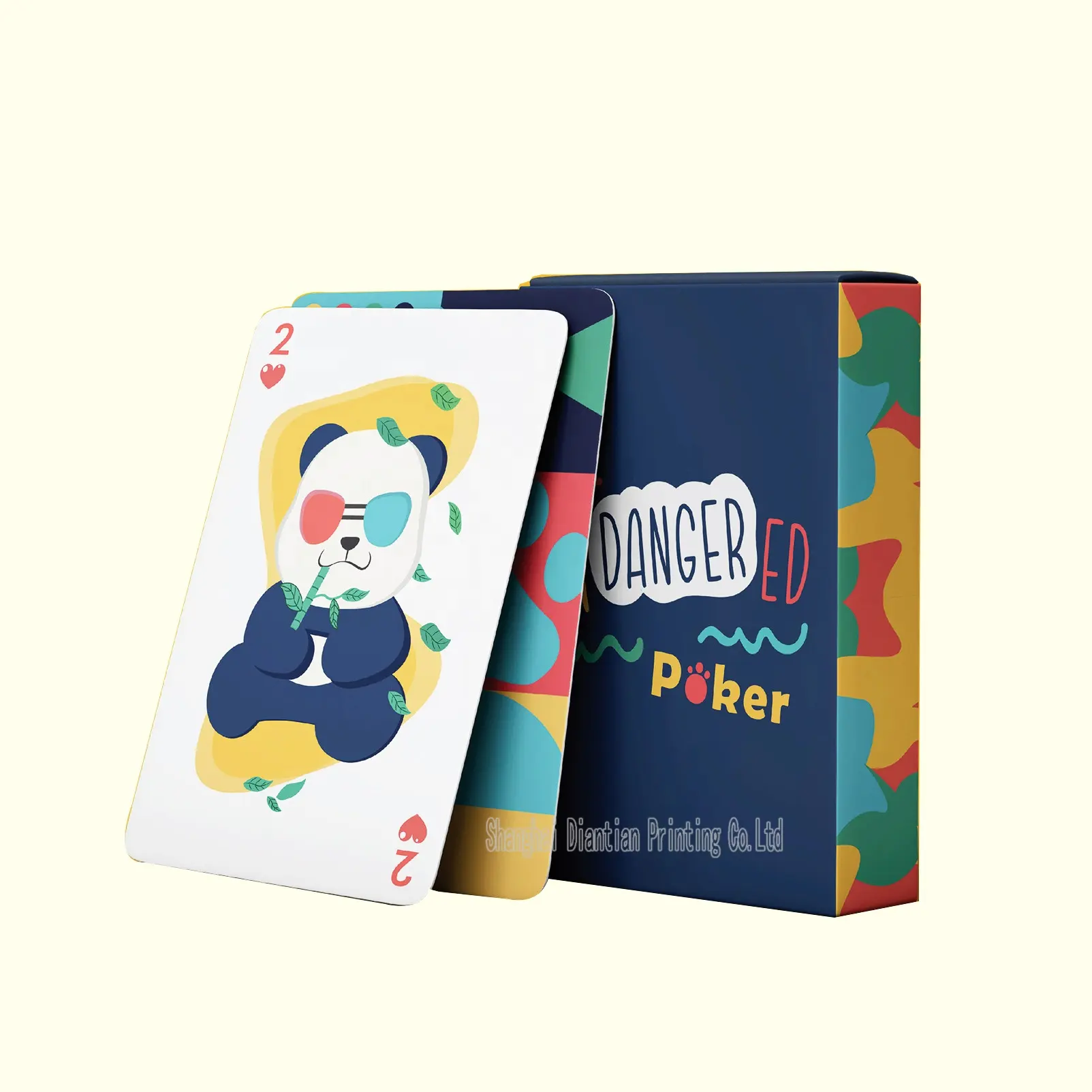 OEM Design più nuovo formato formato formato carino stampa carte da gioco con angoli rotondi carte da gioco