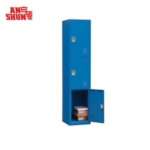 Armoire <span class=keywords><strong>de</strong></span> rangement en métal rose à une colonne, 3 portes, <span class=keywords><strong>casier</strong></span> scolaire à <span class=keywords><strong>vendre</strong></span> - Product Image 6