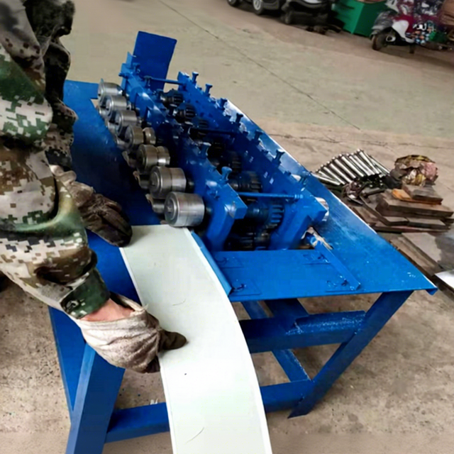 Metal Sheet Edge Banding Machine, Thin Sheet Edge Banding Machine, Aluminum Sheet Edge Rolling Machine