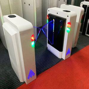 Mới Sang Trọng Tốc Độ Nhanh Thông Minh Bi-Hướng Flap Hàng Rào Cổng Lối Vào Thoát Hệ Thống Cửa Quay Với Thẻ <span class=keywords><strong>RFID</strong></span> <span class=keywords><strong>Acess</strong></span> Điều Khiển - Product Image 6