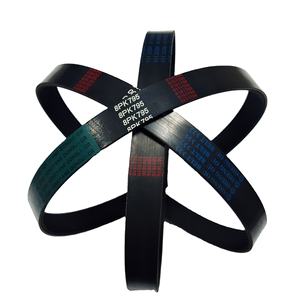 <span class=keywords><strong>Dongil</strong></span> Korea's High Quality Black 4BT Rubber V Belt OEM Personalizable Fan Belt para Hilux Vigo 2KD 8PK1690 Rav4 High Abrasion - Product Image 5