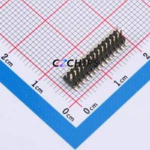 HC-PZ127-7.2L-2x14PS Pin Header SMD,P=1.27mm Connector ( Pin Structure: 2x14P )( Pitch: 1.27mm )( Row Spacing: 1.27mm ) - Product Image 1