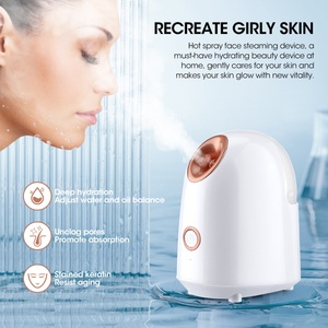 Electric Nano Ionic Hot Spray Facial Iron Moisturizing Beauty Device for Home Use Deep Cleansing Steamers - Product Image 3