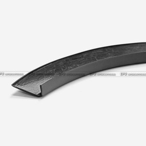 Premium ABS Plastic Rear Fender Cover <b>Set</b> NIS Type For Nissan Skyline R33 BCNR33 GTR Rear wheel arch Matt Black <b>Paint</b> Finish - Product Image 5