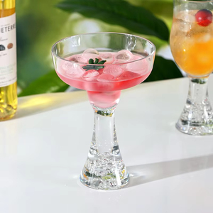 2025 Unbreakable Reusable Plastic Wine and Cocktail <strong>Glasses</strong> Unique Design for Household <strong>Parties</strong> Hot Sale Acrylic Material - Product Image 3