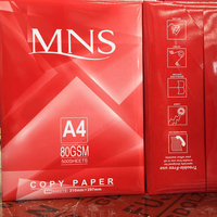 Papier A4 100% pâte de bois vierge 80 g/m² Qualité supérieure Blanc Papier d'impression de bureau 5 rames/boîte Qualité professionnelle Exportation mondiale