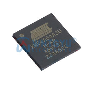 ATXMEGA64A3U-MH ใหม่ของแท้ในสต็อก ATXMEGA64A3U-MH VQFN-64 ชิ้นส่วนอิเล็กทรอนิกส์ไมโครคอนโทรลเลอร์ 8 บิต MCU <span class=keywords><strong>AVR8</strong></span> 64KB FLSH 4KB - Product Image 1