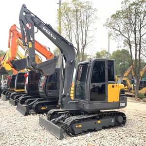 Miniexcavadora Usada Komatsu PC60 de 6 Toneladas, Excavadoras Usadas Volvo EC60B EC55D EC55B EC140, Excavadora de Cadenas Usada de Japón, Miniexcavadora Komatsu PC60 - Product Image 2
