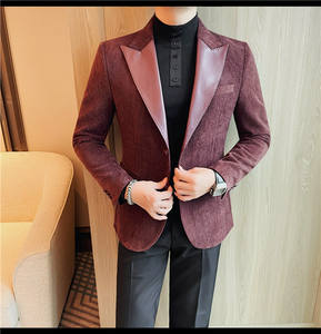 <span class=keywords><strong>Giacca</strong></span> da <span class=keywords><strong>uomo</strong></span> in <span class=keywords><strong>giacca</strong></span> monopetto Casual da <span class=keywords><strong>uomo</strong></span> con risvolto in <span class=keywords><strong>pelle</strong></span> alla moda <span class=keywords><strong>giacca</strong></span> da <span class=keywords><strong>uomo</strong></span> - Product Image 6