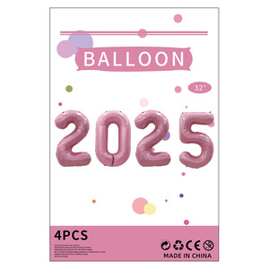 16 inch <span class=keywords><strong>2025</strong></span> bóng bay số <span class=keywords><strong>2025</strong></span> lá bóng bay cho năm mới Eve Nguồn cung cấp bên kỷ niệm bên trang trí văn phòng nhà - Product Image 6