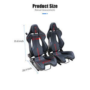 Asiento de coche personalizable de fibra de carbono seca y cuero negro, versión Track, para Ferrari SF90 458 488 812 F8 296GTB - Product Image 5