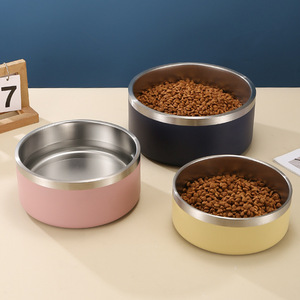 Bol pour chien en acier inoxydable, bol pour nourriture pour chien, bol pour eau pour chien, bol pour animaux de compagnie de qualité alimentaire 304 pour chiens et chats, bol pour nourriture et eau pour chiens - Product Image 3