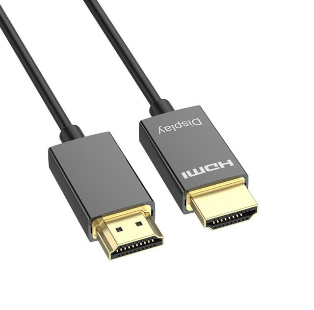 48Gbps 100m for HDMI 2.1 Fiber Optical AOC Cable Gold Plated Supports 8K60Hz 1080p Resolution for Home Use with 8K Refresh Rate