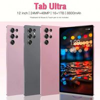 Nueva Tablet Educativa Tab Ultra de 10.1 Pulgadas, Tablet PC con Llamadas 3G/4G, 16GB, Android 13, CPU MTK6735 de Cuatro Núcleos, Tablet PC con Doble SIM