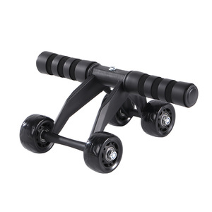 Rodillo Abdominal Multifuncional para Ejercicios Musculares, Equipo de Entrenamiento de Cuatro Ruedas, Rodillos AB para Entrenamiento de Fuerza del Core - Product Image 5
