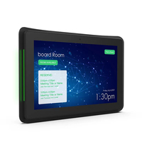 Tableta de Pared con Pantalla Táctil LED de 10.1 Pulgadas con Alimentación POE, Sistema de Reservas RK3288 para Salas de Reuniones y Conferencias