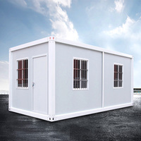 Cbox 20ft Mobile Casa Prefabricada portable plat pack conteneur maison petite maison préfabriquée