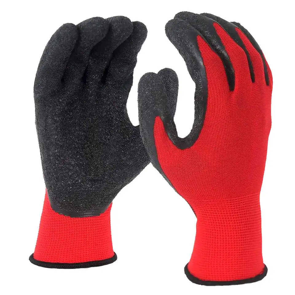 Grosir harga rendah sarung tangan nitril merah bubuk gratis berbagai warna tersedia sarung tangan nitril merah untuk bekerja sarung tangan nitril merah