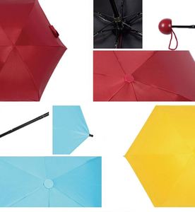 Parapluie de poche pliable mini 5 sections populaire en promotion - Product Image 3