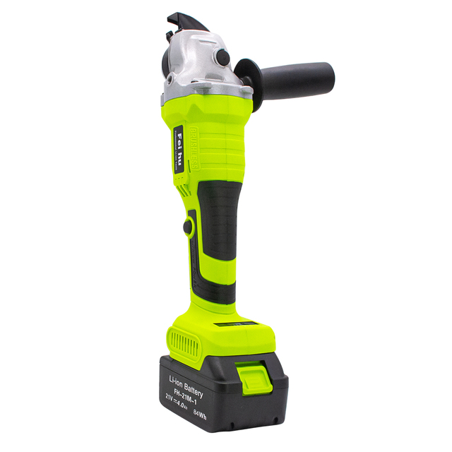 21V Charging Angle Grinder Cordless Brushless Angle Grinder for 100mm Electric Grinder Tool Grinding Machine With Battery