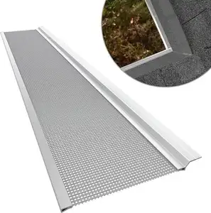 Daisypower Leafguard 5'' 6'' Stainless Steel Leaf Protection Aluminum Gutter