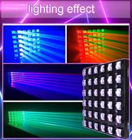 Matriz de Luces LED RGB de Alta Calidad, 36x8W, Base de Fuente de Luz LED Duradera, Clasificación IP33, Aluminio, para Fiestas, Escenarios, DJ Profesional, DMX, Actuaciones en Vivo