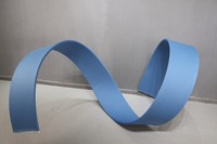 Décoration de mariage en tissu élastique variable, forme de vague, d'arc, de spirale, pour plafond