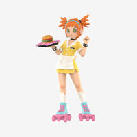 Figurines d'action en PVC de la série Lovely Peach Riot Rush Hour, boîte mystère, 12 boîtes/ensemble, mignonnes, tendance, cadeau mystère pour MART, échelle 1/100