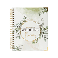 Offre Spéciale Stock Existant : Organiseur et Planificateur de Mariage Format A4 à Spirale avec 5 Intercalaires