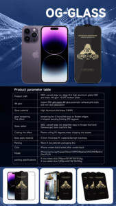 Cho iPhone 17 6 15 14 13 12 Pro Max Cộng Với Điện Thoại Di Động Phụ Kiện Rõ Ràng ESD Chống-Tĩnh 9H 0.4Mm Tempered Glass Bảo Vệ Màn Hình - Product Image 3