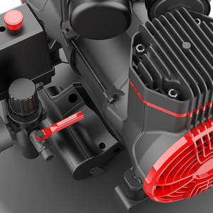 Compresor de Aire Mini Sin Aceite Silencioso de 600W 0.8hp 40L <span class=keywords><strong>Auarita</strong></span> May Nen Khi Binh Nen Khi - Product Image 6