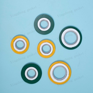 Gioăng xoắn ốc công nghiệp, loại vòng gia cường trong và ngoài, làm bằng thép không gỉ, gioăng <span class=keywords><strong>PTFE</strong></span> giãn nở - Product Image 3