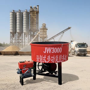 Réservoir de stockage vertical pour mortier de ciment pré-mélangé JW3000, malaxeur à disques pour béton pour chantier de construction - Product Image 5