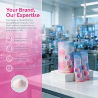 Aeglewell Private Label Platte Buik Hydratatiepoeder Elektrolyt Prebiotic Probiotic Supplement 1 Miljard CFU Darmgezondheid OEM