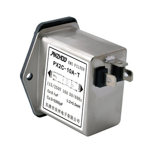 Filtre EMI Anzhou Px2c-10a-t 115/250V 10A Module de filtre de ligne électrique à mode commun - Product Image 1