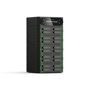 Kiosque de <span class=keywords><strong>location</strong></span> de station de batterie externe avec logo personnalisé Station de charge rapide multi-appareils Louer un chargeur de 6000 Mah Casier public avec bouton - Product Image 5