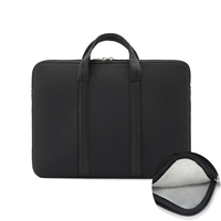 Sac intérieur pour ordinateur portable en mousse avec poignée, style sac à main, pour ordinateurs portables de 13 à 17 pouces, étui de protection pour ordinateur