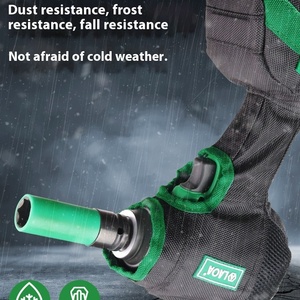 Kit d'outils de perceuse électrique au lithium 21v personnalisé, adsorption magnétique forte, sacs à usage spécial, étuis à fermeture éclair multifonctionnels - Product Image 2