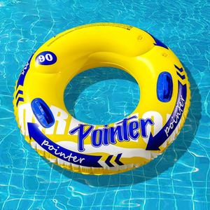 Bouée gonflable pour adultes avec poignées, double airbag, pour s'amuser en été - Product Image 2