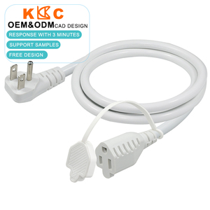 Cable de Extensión con Conexión a Tierra de 3 Puntas (EE. UU.), NEMA 5-15P a 5-15R, Longitud Personalizada, Proveedor OEM - Product Image 5