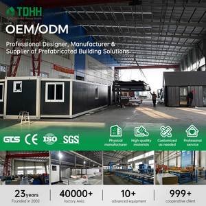 Модульный контейнерный дом стандартного размера с двойными раскладными крыльями, штабелируемый, для офиса и спальни - Product Image 5