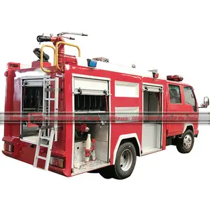 יפני מותג 98HP אש משאית 1.5 טון מים וקצף כיבוי אש הצלת משאית Whatsapp 0086 15897603919