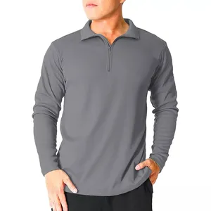 Wholesale Customized logo golf polo shirt polyester spandex long sleeve cheap polo shirts china