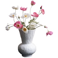 Fleurs artificielles de pavot de maïs blanc et rose bouquet de fleurs sik en vrac de haute qualité décoration de la maison chambre décoration de mariage
