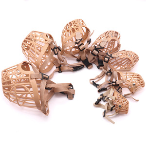 Masque pour chien Teddy Koji Golden <span class=keywords><strong>Mool</strong></span> Petit cache-bouche en plastique pour animaux de compagnie Anti-morsure Anti-léchage Anti-accidentel - Product Image 5