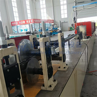 Machine de formage de rouleaux pour portes à enroulement coupe-feu entièrement automatiques Wadley 55/77 en acier inoxydable avec système de contrôle PLC 380V/220V