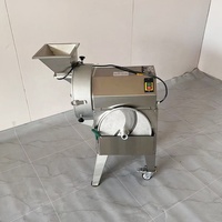 Commercieel Gebruik Groentesnijder Aardappelchips Machine Fruitsnijmachine Met Hoge Werkefficiëntie