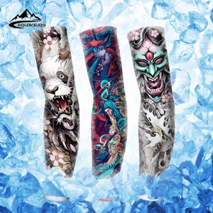 Manches de <span class=keywords><strong>tatouage</strong></span> GOLOVEJOY HB15 imprimées, tissu en soie glacée d'été, respirant, séchage rapide, anti-ultraviolet, manches de <span class=keywords><strong>bras</strong></span> rafraîchissantes pour <span class=keywords><strong>tatouage</strong></span> - Product Image 2